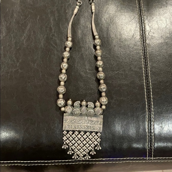 Antique silver necklace - Picture 10 of 11